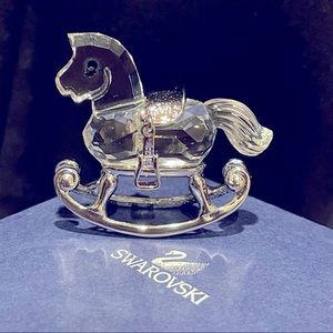 Swarovski Crystal Rocking Horse Figurine
